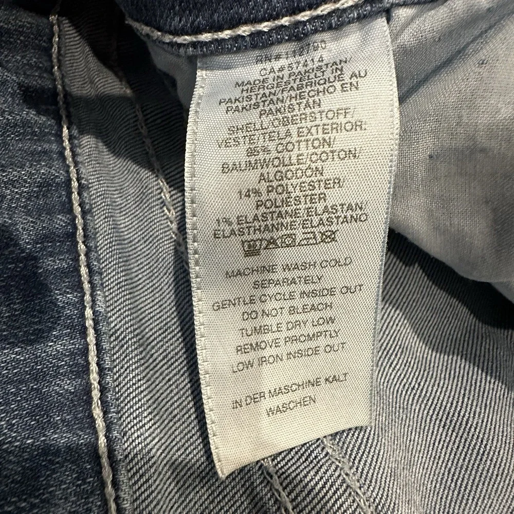 True Religion Men's Rocco Relaxed Skinny Stretch Denim 40x32 Y2K Streetwear